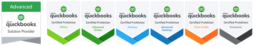 Quickbooks Solution Provider Badges - Advanced